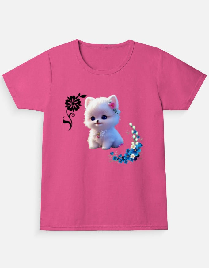 Girl's Crew Neck T-Shirt