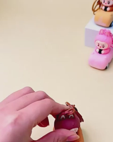 Labubu Car Keychain