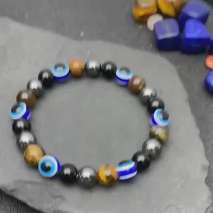 Devil's Eye Bohemian Bracelet Pack of 2